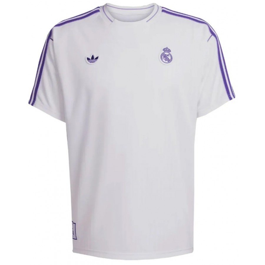 Camisa Real Madrid 2024 2025 Adidas oficial Terrace Icons